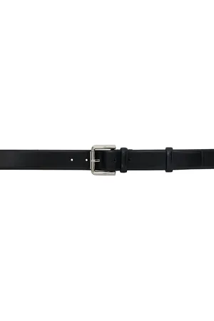 Burberry Black Reversible B Buckle Belt