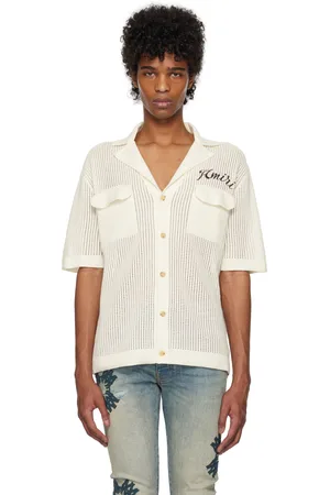 AMIRI Beige Mesh Shirt