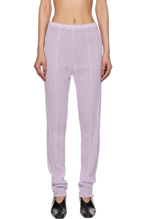 Issey Miyake Purple Karami Trousers