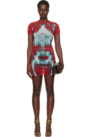 Jean Paul Gaultier SSENSE Exclusive Red & Blue 