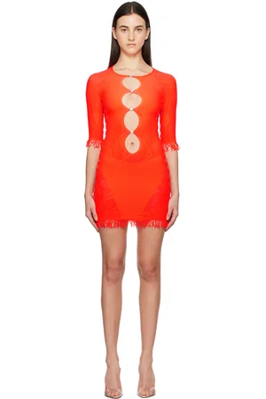 Poster Girl Orange Miranda Minidress