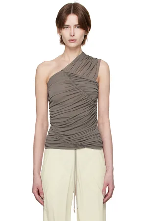 Rick Owens Gray Hollywood Edfu Top