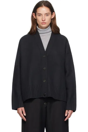 STUDIO NICHOLSON Gray Sake Cardigan
