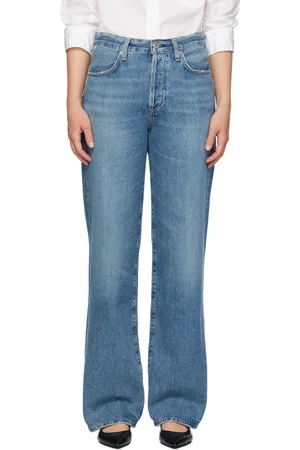 Citizens of Humanity Blue Annina High Rise Wide Leg 33 Jeans