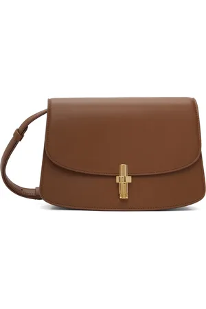 The Row Brown Sofia 8.75 Crossbody Bag