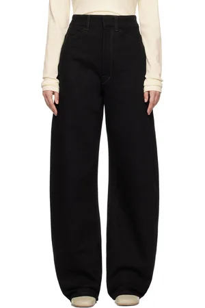 LEMAIRE Black High Waisted Curve Jeans