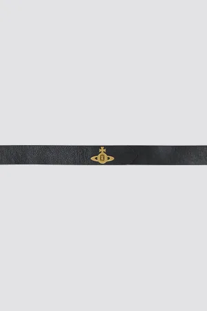 Vivienne Westwood Black Turn-Lock Belt