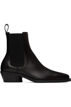 Proenza Schouler Black Bronco Chelsea Boots