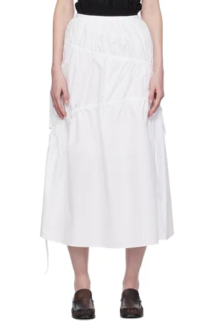 Kijun Drawstring Maxi Skirt