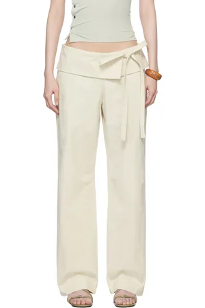Belle Off-White Dusk Trousers