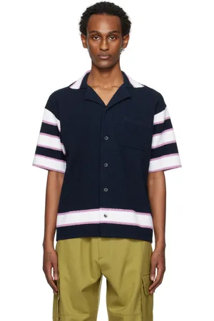 Marni Navy Beach Shirt