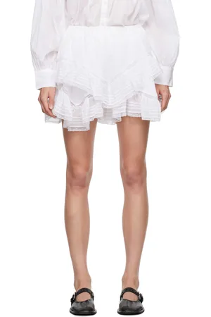 Isabel Marant White Gisele Shorts