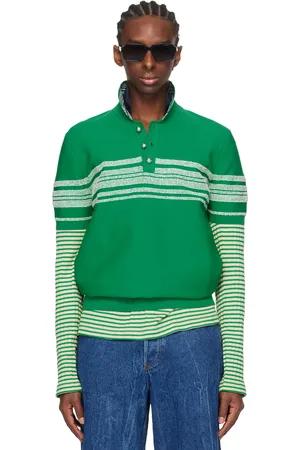 WALES BONNER Green Dawn Polo