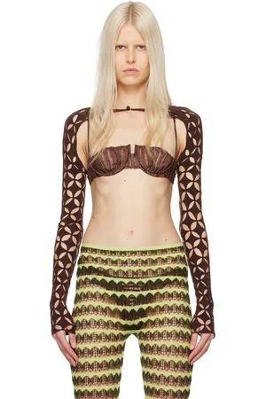 Isa Boulder Brown Argyle Bolero