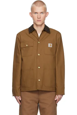 Carhartt Brown Michigan Chore Coat