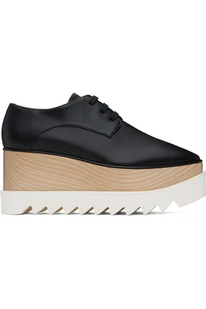 Stella McCartney Black Elyse Platform Derbys