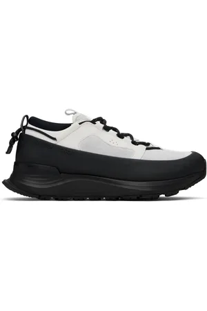 Canada Goose White & Black Glacier Trail Sneakers
