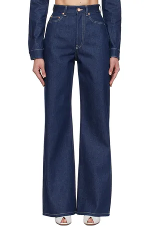 Jean Paul Gaultier Indigo Straight-Leg Jeans