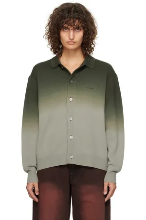 DIME Green Dipped Cardigan