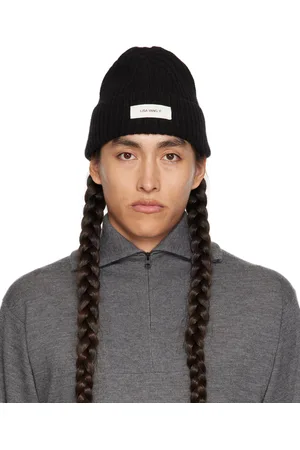 Lisa Yang Black Ribbed Beanie