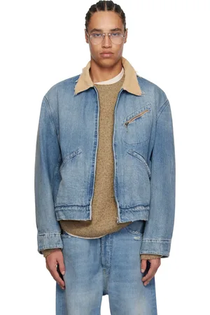 Maison Margiela Blue Sports Denim Jacket