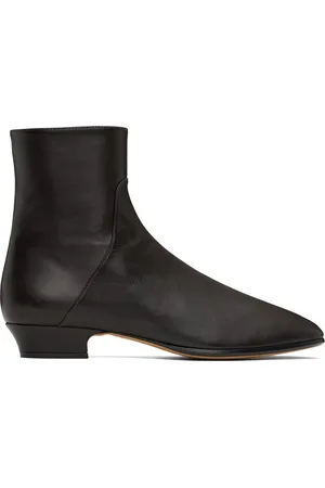 The Row Brown Hereditas 25 Ankle Boots
