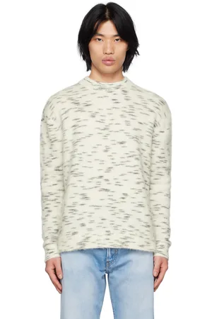 Acne Studios White Crewneck Sweater