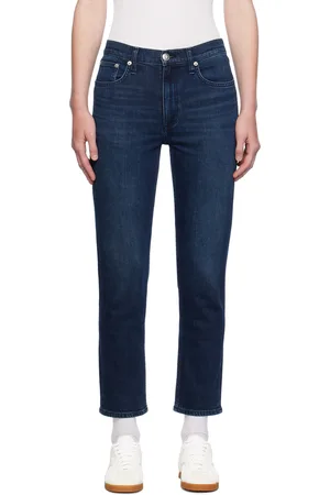 RAG&BONE Blue Wren Ankle Slim Jeans