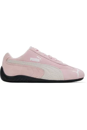 PUMA Pink & White Speedcat OG Sneakers