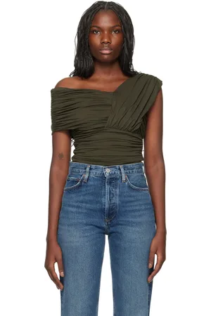 AGOLDE Khaki Etienne Bodysuit