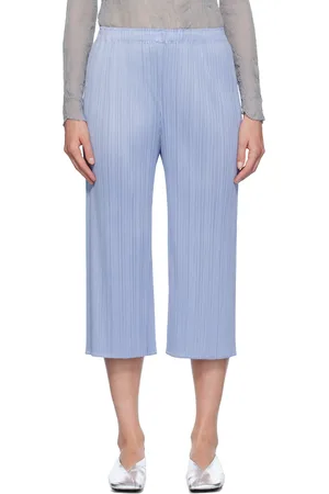 PLEATS PLEASE ISSEY MIYAKE Blue Monthly Colors August Trousers