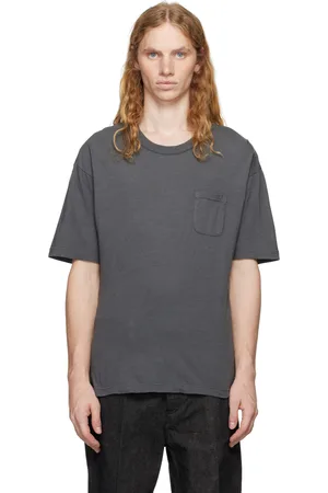 VISVIM Gray Jumbo DMGD T-shirt
