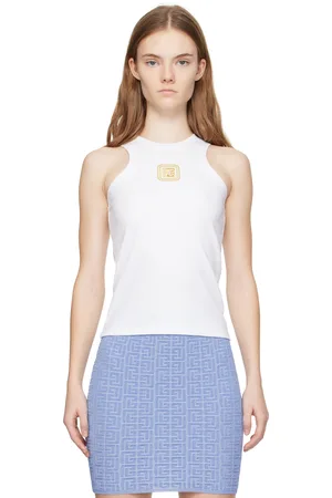 Balmain White Retro 