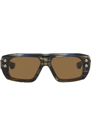 DITA EYEWEAR Gray & Blue Hypher-1183 Sunglasses
