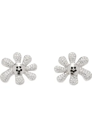 Collina Strada Silver Happy Blossom Earrings