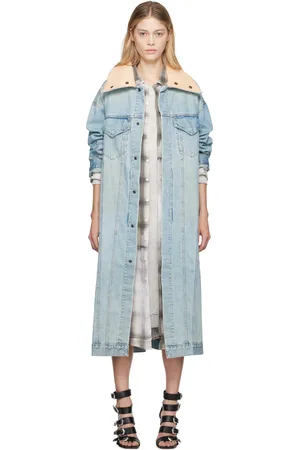 R13 Blue Kat Denim Coat