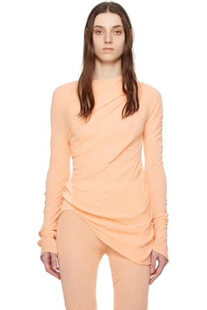 Issey Miyake Orange Ambiguous Sweater