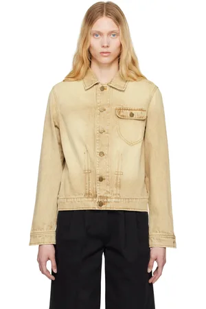 Carter Young Beige David Denim Jacket