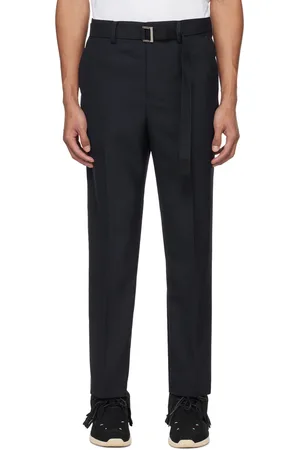 SACAI Navy Suiting Bonding Trousers
