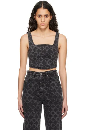 KSUBI Merge Denim Tank Top