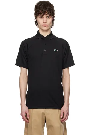 Lacoste Black Regular Fit UV Protect Golf Polo