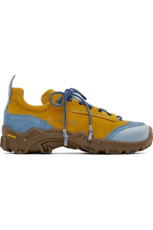 OUR LEGACY Blue & Tan Gabe Sneakers