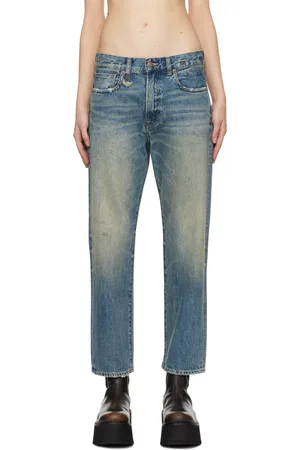 R13 Blue Boyfriend Jeans