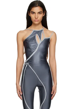 OTTOLINGER Blue Strappy Tank Top