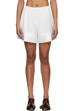 BODE White Brunch Shorts