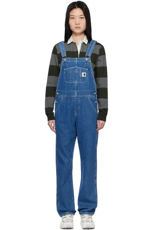 Carhartt Bib Straight Denim Overalls