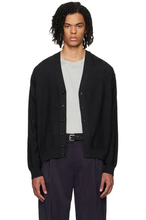 LEMAIRE Gray Relaxed Twisted Cardigan