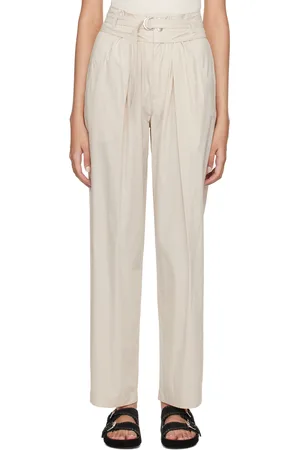 Isabel Marant Beige Celia Trousers