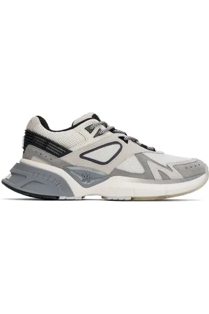 AMIRI Gray & Beige MA Runner Sneakers