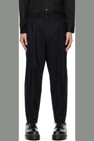 Comme des Garçons Black Paisley Trousers